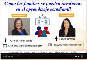 Como las familias se pueden involucrar en el apredizaje